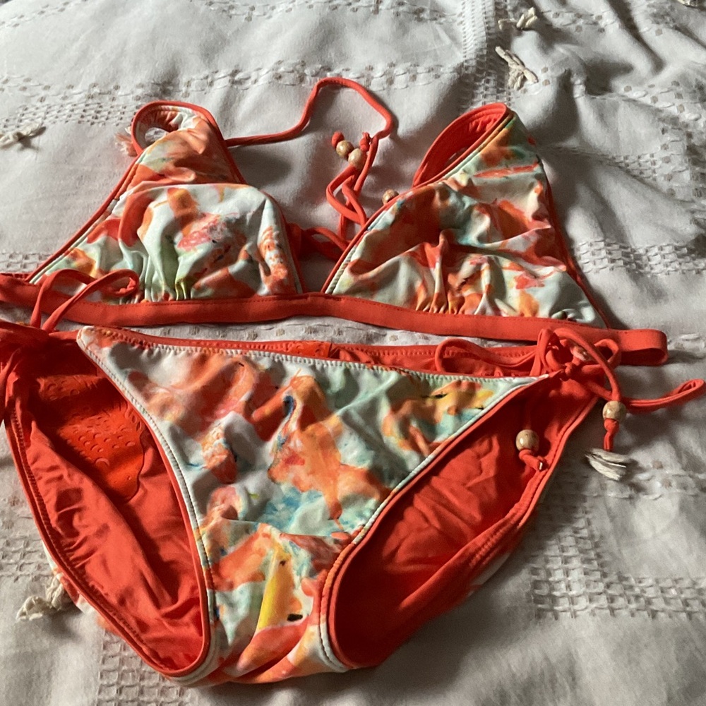 Reversible Colorful Bikini Set